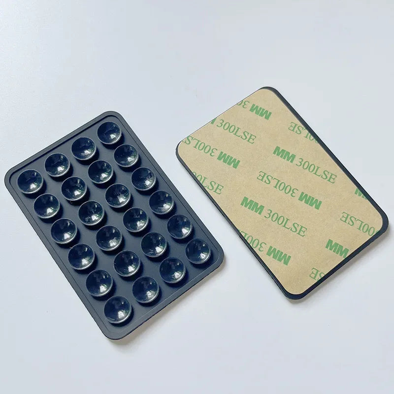 Back Sticker Suction Cup Mobile Phone Holder Silicone Cup Mat Smartphone Wall Stand for Glass Ceramic Tiles Smooth Walls