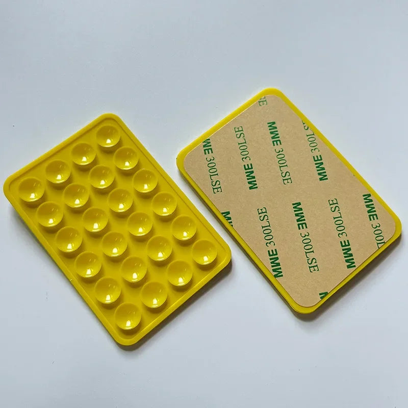 Back Sticker Suction Cup Mobile Phone Holder Silicone Cup Mat Smartphone Wall Stand for Glass Ceramic Tiles Smooth Walls