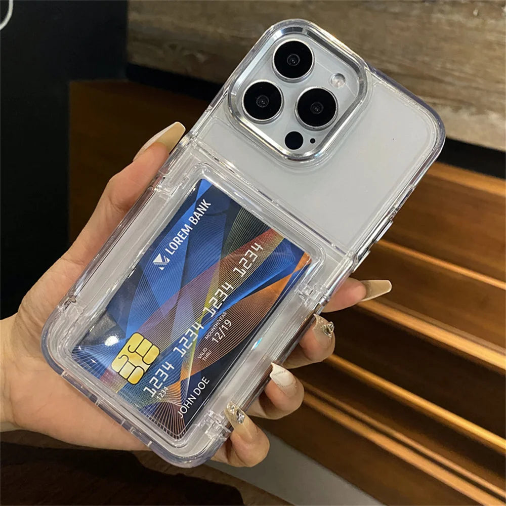 Card Safe Clear Case