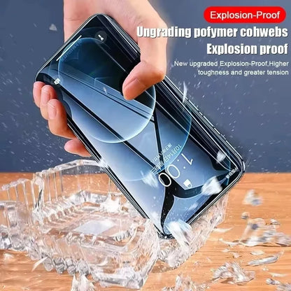 4Pcs Soft Hydrogel Film for iPhone 17 Pro Max 16 15 13 14 12 11 Air 16e Screen Protectors for iPhone 7 8 Plus 13 12 Mini XS XR X