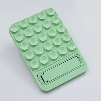 Silicone Suction Phone Holder Mat Multifunctional Suction Cup Wall Stand Metal Anti-Slip Hands-Free Case Mount Back Sticker