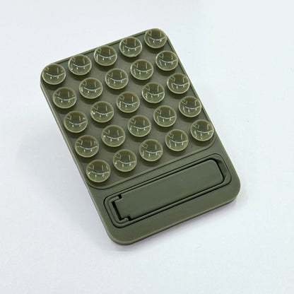 Silicone Suction Phone Holder Mat Multifunctional Suction Cup Wall Stand Metal Anti-Slip Hands-Free Case Mount Back Sticker