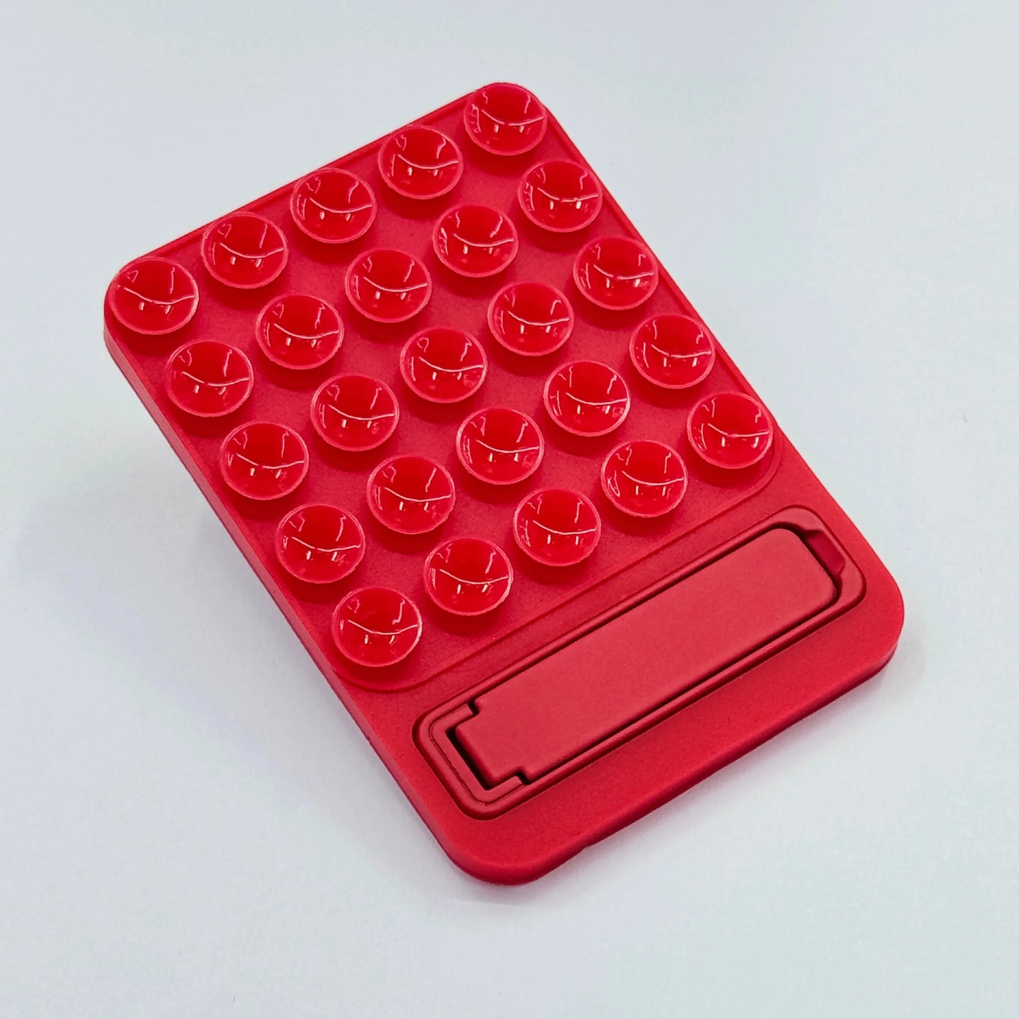 Silicone Suction Phone Holder Mat Multifunctional Suction Cup Wall Stand Metal Anti-Slip Hands-Free Case Mount Back Sticker