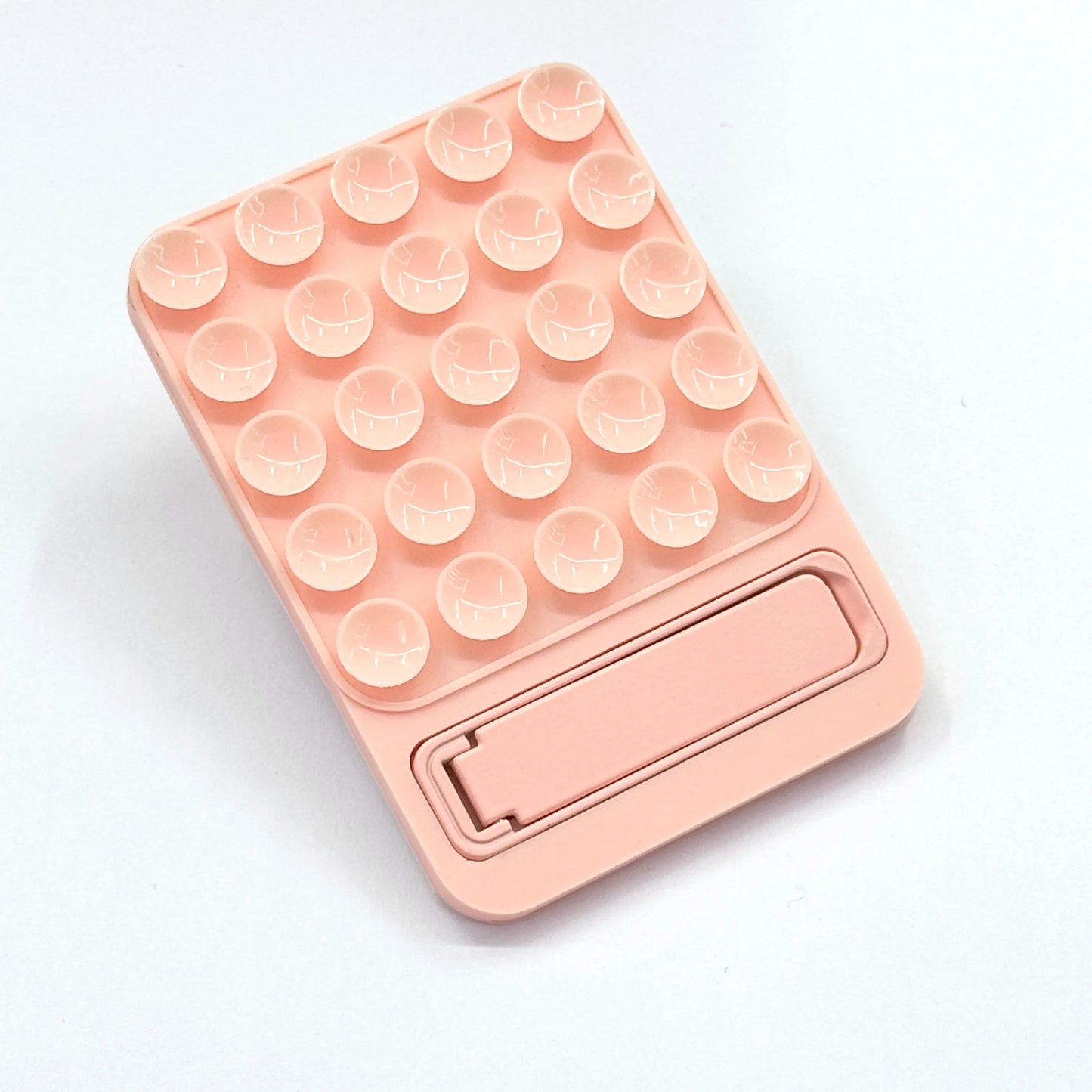 Silicone Suction Phone Holder Mat Multifunctional Suction Cup Wall Stand Metal Anti-Slip Hands-Free Case Mount Back Sticker