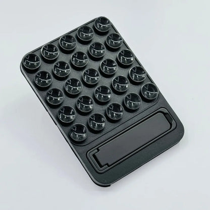 Silicone Suction Phone Holder Mat Multifunctional Suction Cup Wall Stand Metal Anti-Slip Hands-Free Case Mount Back Sticker