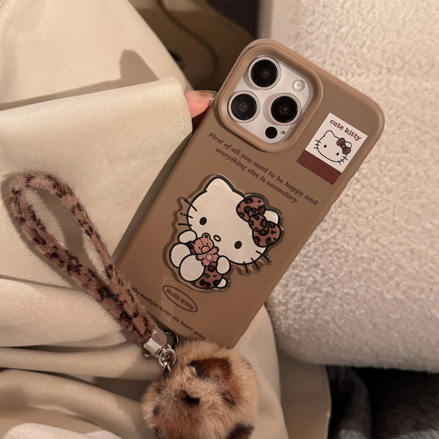 Hello Kitty 3D Case with Lanyard