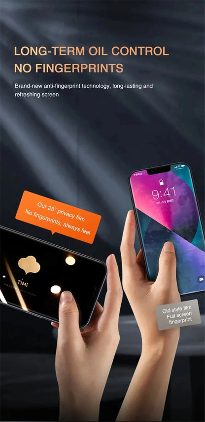 Privacy Screen Protector For iPhone 17 Pro Max Anti-Spy Glass For iPhone 16 15 14 13 12 11 Pro Max Privacy Film iPhone 17 Pro