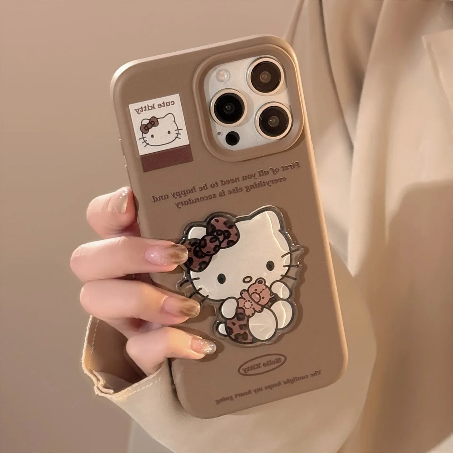 Hello Kitty 3D Case with Lanyard