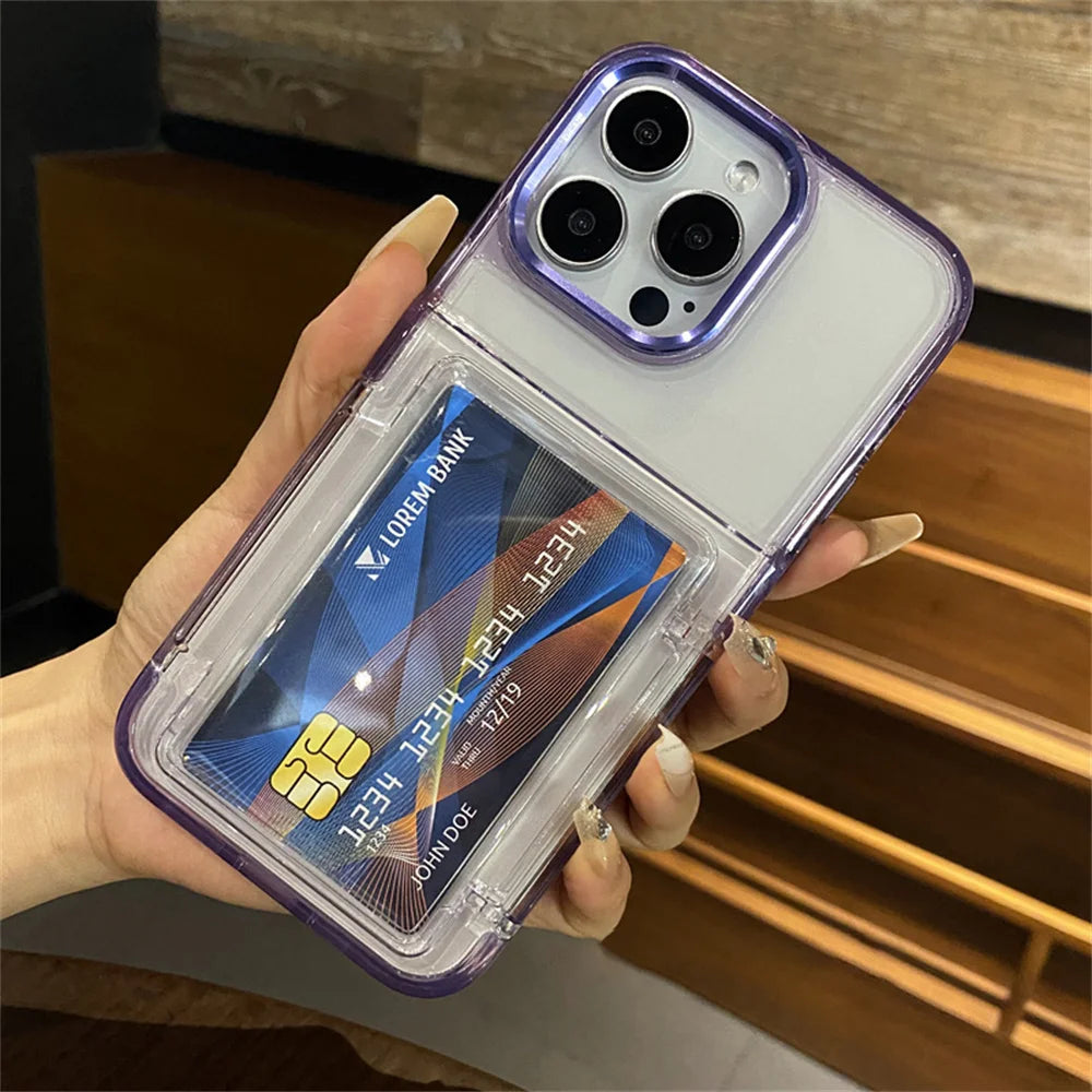 Card Safe Clear Case