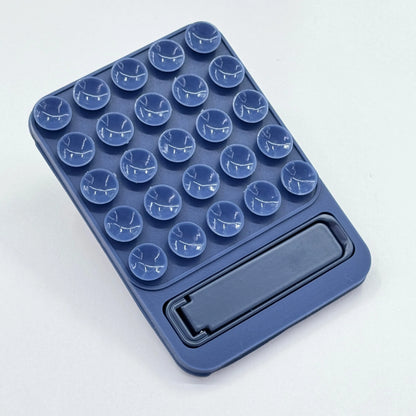 Silicone Suction Phone Holder Mat Multifunctional Suction Cup Wall Stand Metal Anti-Slip Hands-Free Case Mount Back Sticker