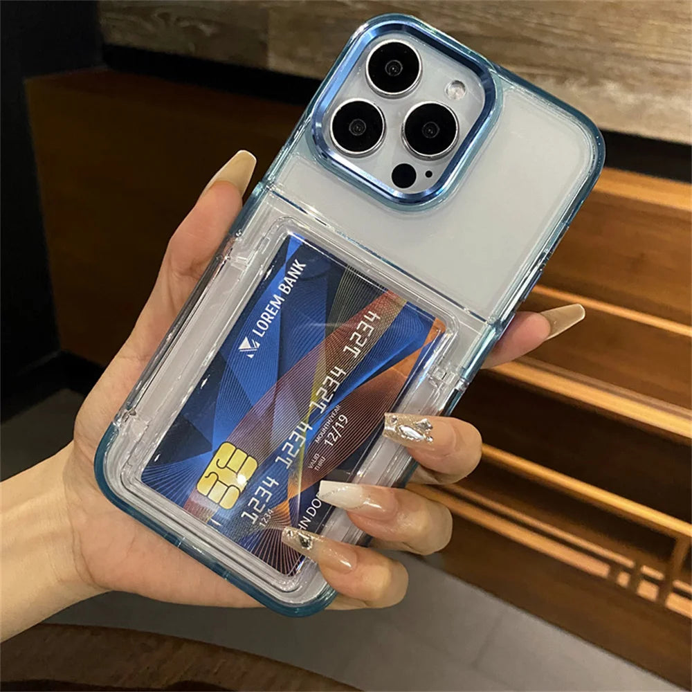 Card Safe Clear Case